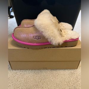 UGG Kids Cozy II Shimmer Slipper